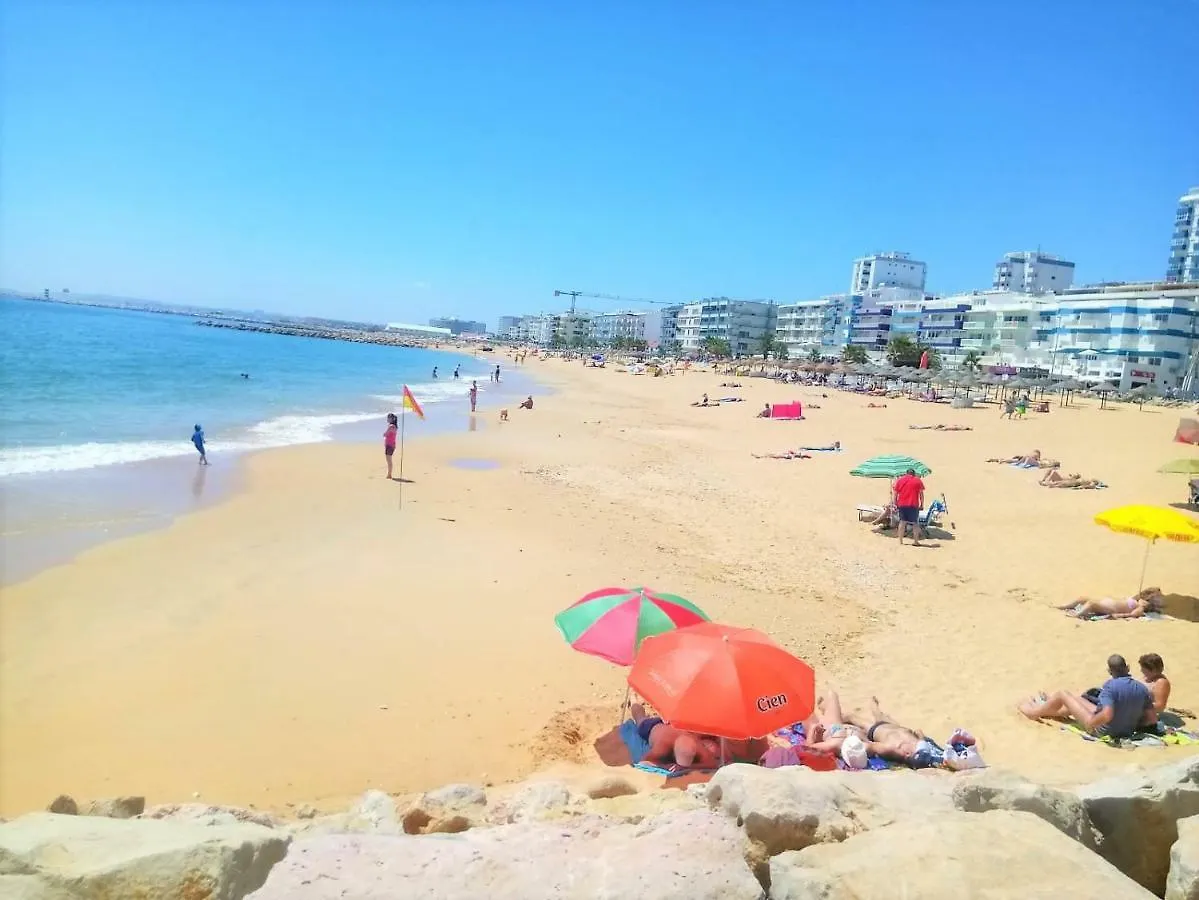 Atlantico 8- Vista Mar, Ar-Condicionado, 80Mt Praia, Wifi Quarteira Apartamento